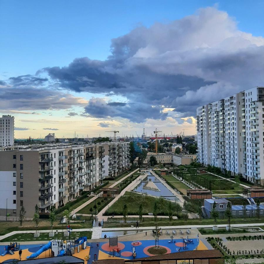 Baltic Vista - Sea View- Polsat Plus Arena Gdansk Ngoại thất bức ảnh
